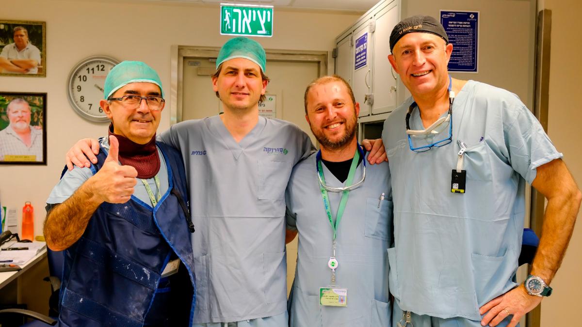 Cafri en el Hospital Soroka Sigue comiendo asados y mir todos los partidos del Mundial que obtuvo Argentina de la mano de Lionel Messi Foto Prensa