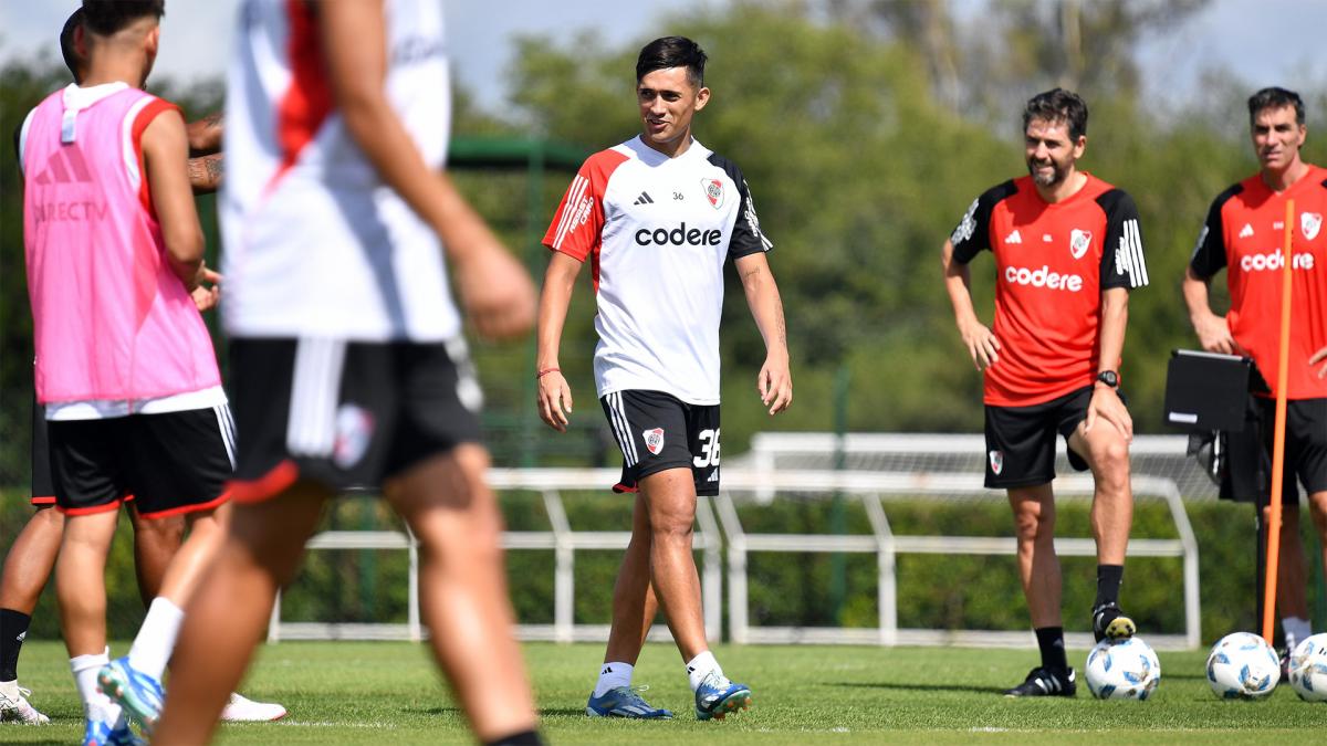 Solari regres a los entrenamientos y podra estar ante Boca en el Superclsico Foto X RiverPlate