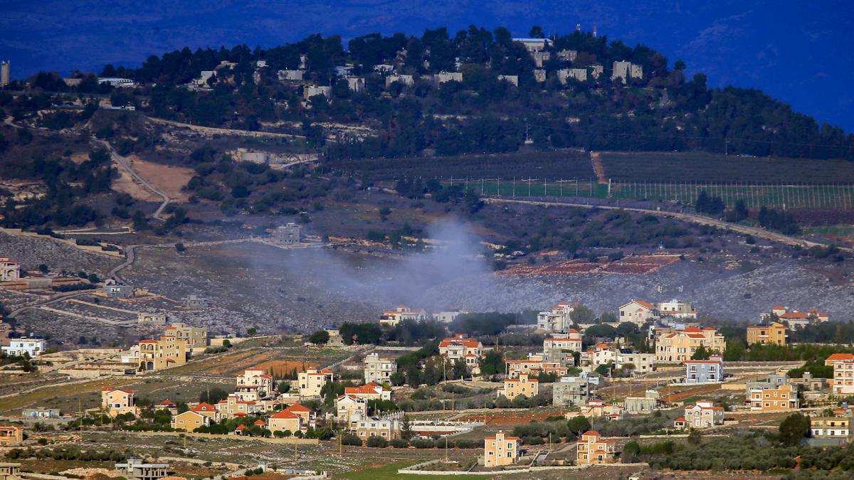 Ataques israeles en el sur de Lbano Foto AFP