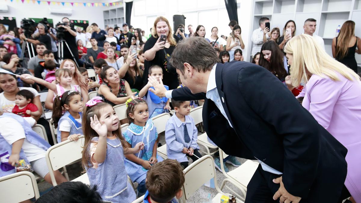 Kicillof El Gobierno de Milei hizo lo imposible para que no pudieran empezar las clases Foto Prensa