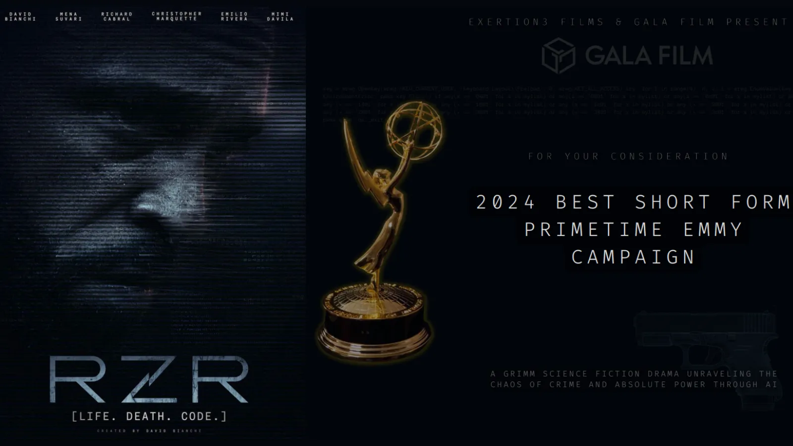 Fotograma de la campaña RZR Primetime Emmy