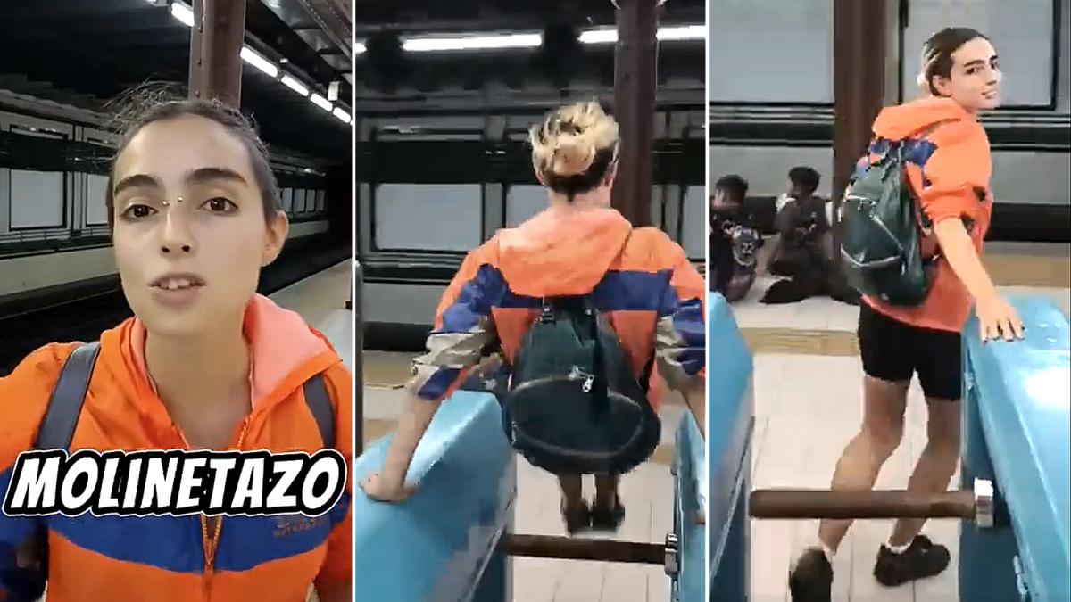 Tatiana Fernndez Mart convoc a saltar molinetes en trenes y subtes 