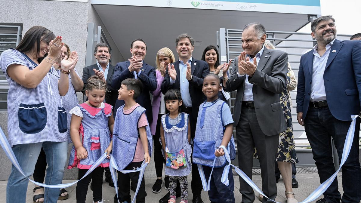 Kicillof Empezar las clases es una proeza Foto Prensa