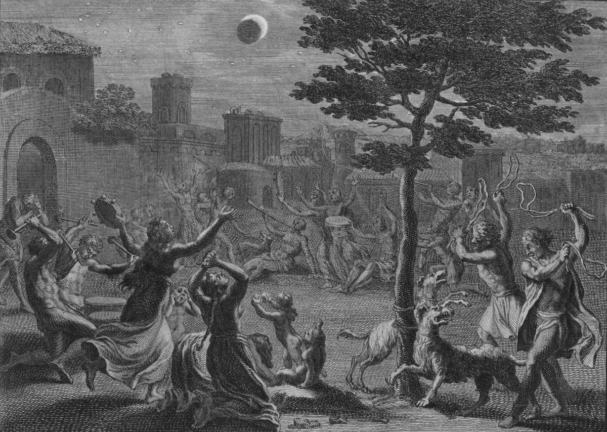 El pánico puro ante los eclipses se ve en libros desde antes de Cristo hasta dC y hasta bien entrada la Edad Media.