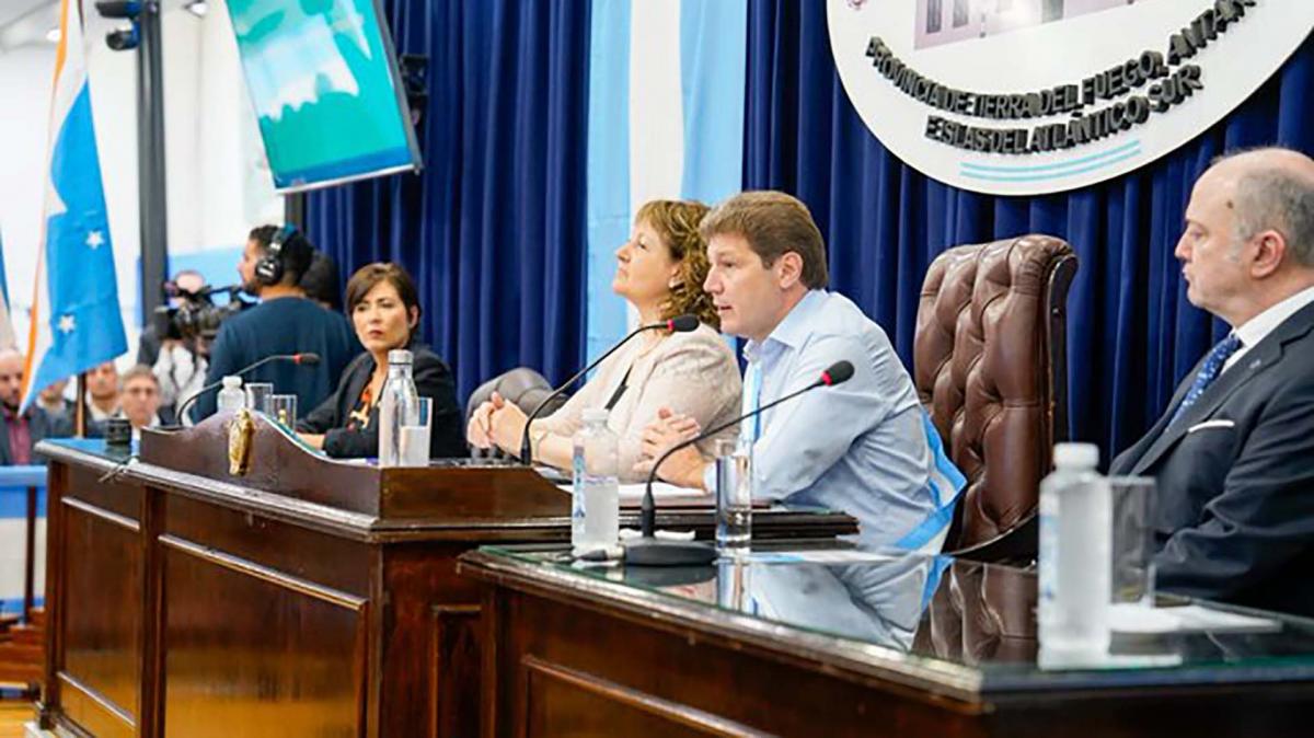  Gustavo Melella inaugur hoy el 41 perodo de sesiones ordinarias de la Legislatura provincial Foto X gustavomelella