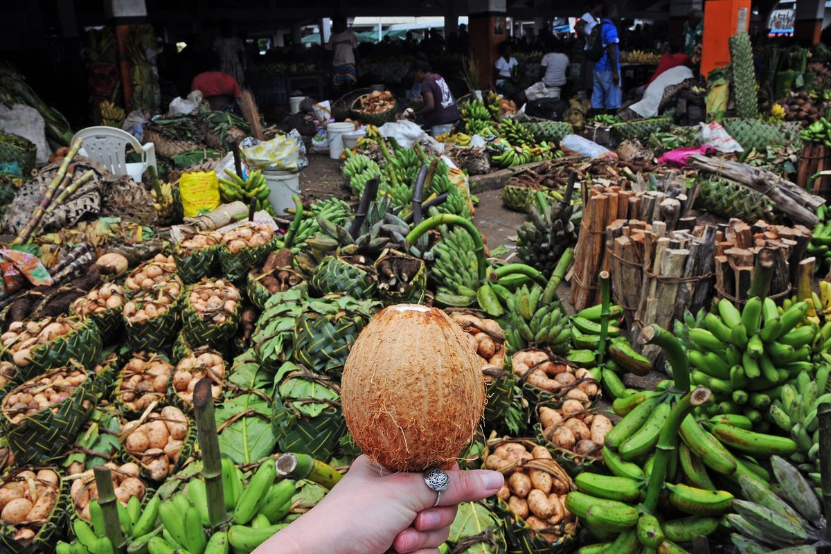 En Vanuatu, un par de sílabas pueden decir muchísimo sobre un coco. 