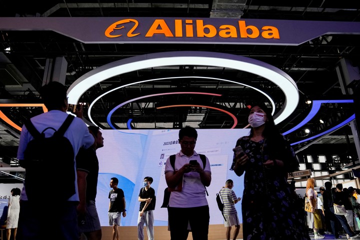 La firma china Alibaba lanza un modelo de inteligencia artificial. Foto: Reuters