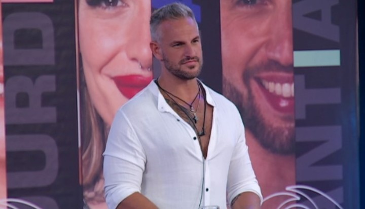 Claudio Di Lorenzo volvió a la casa de Gran Hermano. Foto: Telefe