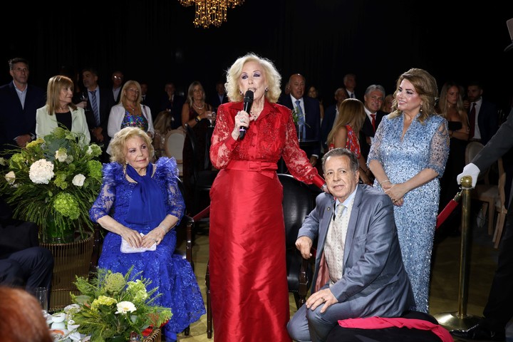 Mirtha Legrand, en el evento 30° aniversario del Hotel Costa Galana de Mar del Plata.