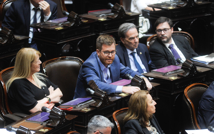 El bloque de Miguel Angel Pichetto pide que se trate el Presupuesto. Foto: Federico López Claro.