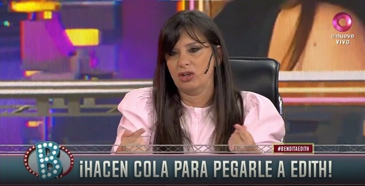 Edith Hermida se defendió de las acusaciones en su contra. Captura TV