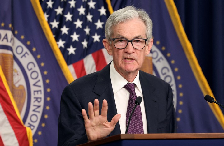 Jerome Powell, titular de la Fed. Foto: REUTERS