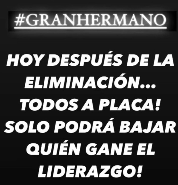 Santiago del Moro anunció que esta semana todos los jugadores quedarían en placa para una semana de doble eliminación. | Foto: Instagram