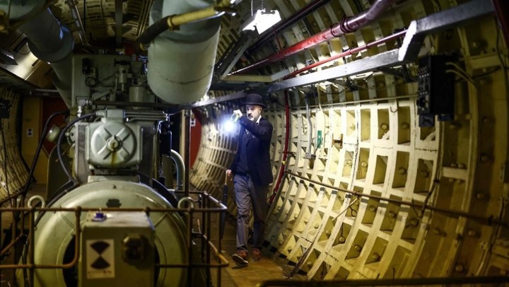 Los túneles secretos debajo de Holborn, en el centro de Londres. Foto: REUTERS/Chris J. Ratcliffe