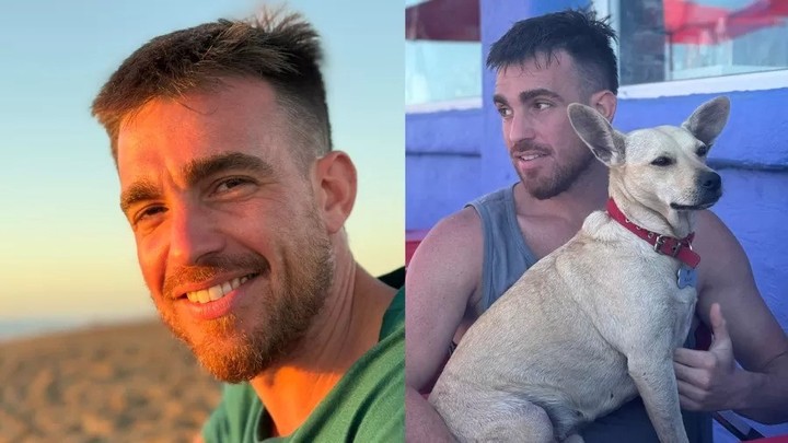 Federico Bruni, el turista argentino que fue encontrado muerto en Brasil.