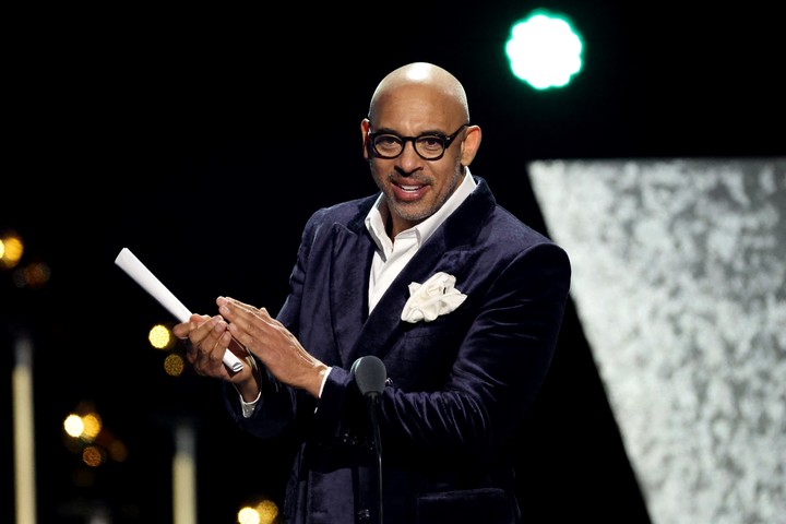 Harvey Mason jr., CEO, de MusiCares & la Recording Academy que organiza los Grammy. Foto: Reuters