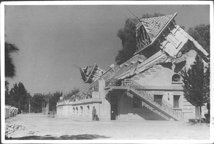 Terremoto de San Juan en 1944. La tragedia menos pensada. Argentina apareció, entonces, como una nación de gran solidaridad./ Imagen de Prensa del Gobierno de San Juan.