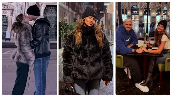 La romántica cita de Mauro Icardi y la China Suárez en Milán: visita a la Plaza de la Catedral, regalo de lujo y cena íntima