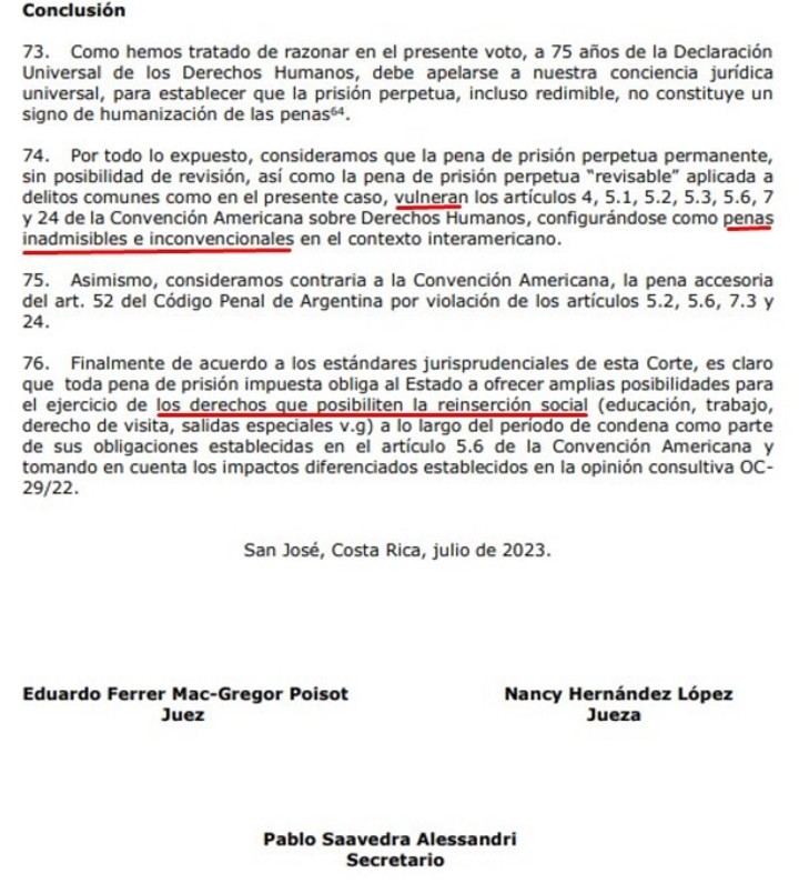 El fallo judicial que favoreció a Guillermo "Concheto" Álvarez.