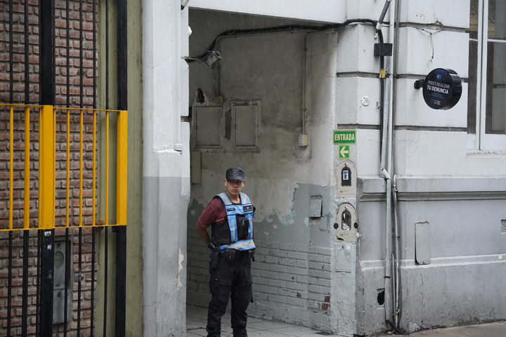 More Rial pasó la noche en la Comisaría 1B de la Policía de la Ciudad. Foto Maxi Failla