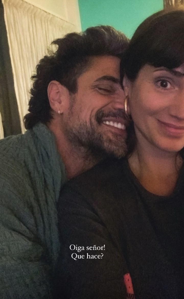 Griselda Siciliani y Luciano Castro, puro amor. Foto: Instagram.