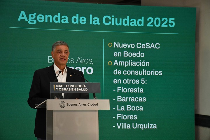 El jefe de Gobierno, Jorge Macri, anunció inversiones en salud para la Ciudad.