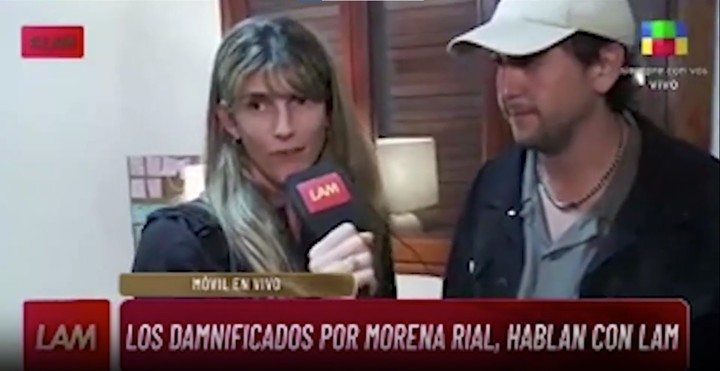 Las víctimas de Morena Rial declararon las cosas que les robaron. Captura TV