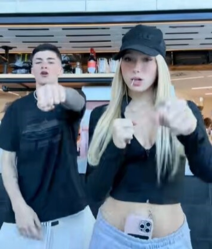 Lucía Lauty Gram en sus redes sociales. Foto: Captura TikTok
