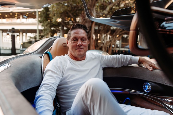 Gorden Wagener, jefe de diseño de la marca alemana, en el evento de lanzamiento de Mercedes-Benz Places.