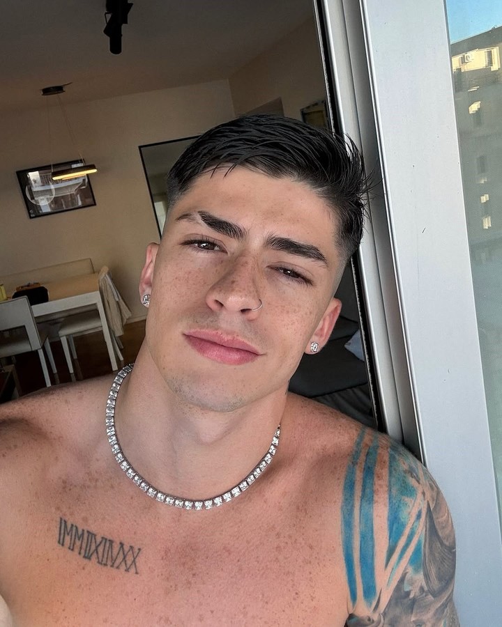 Lauty Gram, el ex de La China Suárez y novio de la nueva participante de Gran Hermano. Foto: Instagram