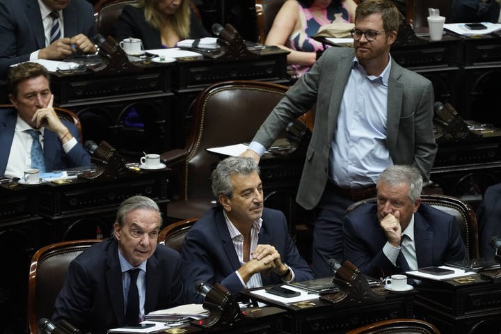 Miguel Angel Pichetto criticó el proyecto de Ficha Limpia. Foto Maxi Failla.