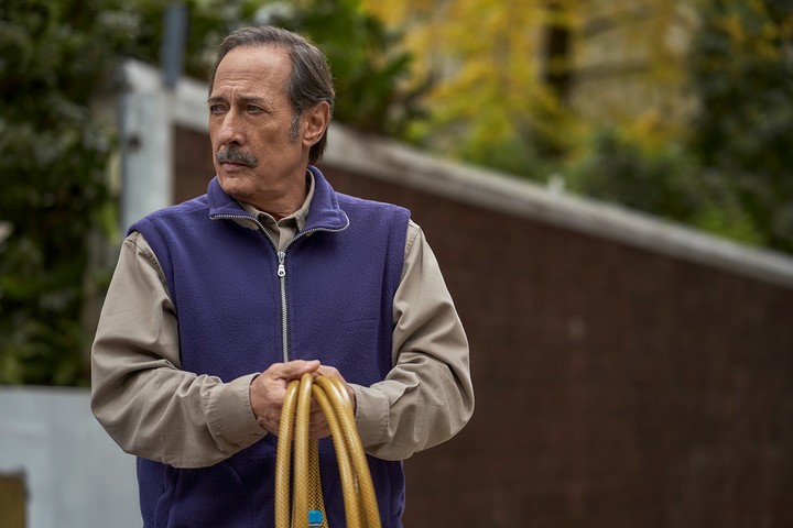 Guillermo Francella, en "El encarhado", que se ve por eltrece.