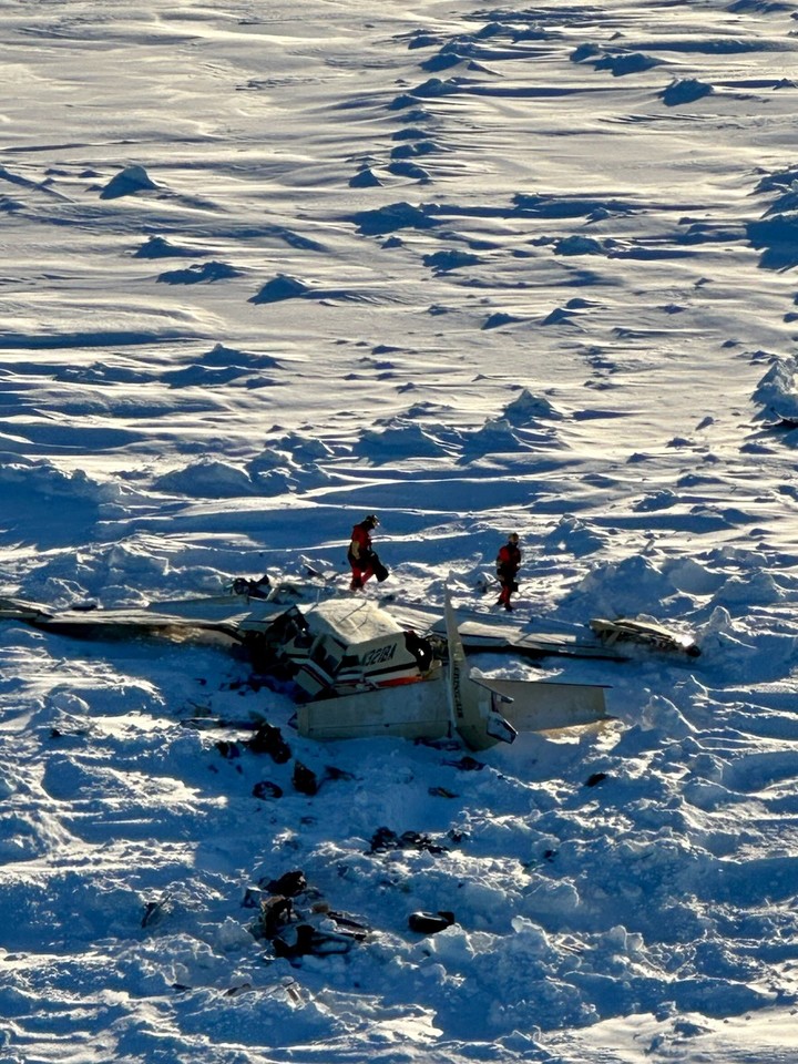 El accidente de Alaska desapareció a 10 personas que se encontraban a bordo.
Foto: REUTERS