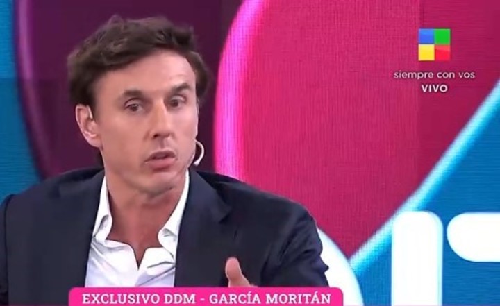 El enojo de Roberto García Moritán en el programa DDM por cómo trataron su divorcio con Pampita.