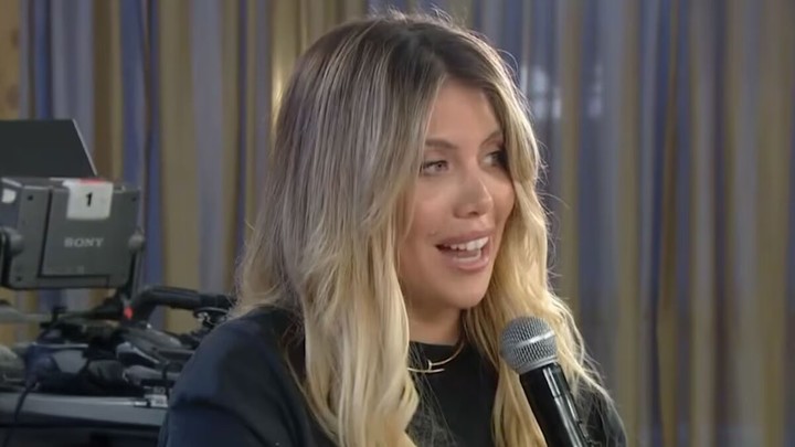 La sorpresiva aparición de Wanda Nara en el programa de Mirtha Legrand. Foto: Captura TV