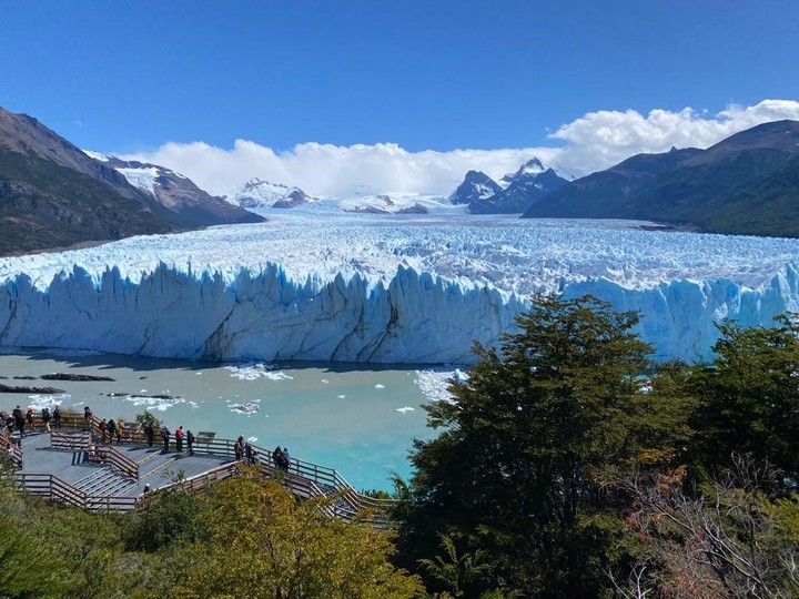 El glaciar Perito Moreno, la estrella del Parque Nacional Los Glaciares, en Santa Cruz. Maravilla de la naturaleza./ Foto DP.