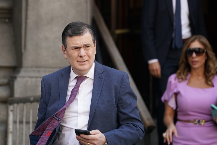 El gobernador Zamora, que apoya a Lijo, y su esposa la senadora Ledesma. Foto: Juano Tesone.