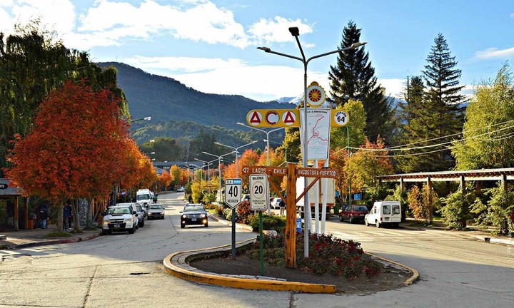 Con 15 mil habitantes permanentes, es una ciudad con bajo índice de criminalidad./ Imagen vida cotidiana Villa La Angostura Neuquén.