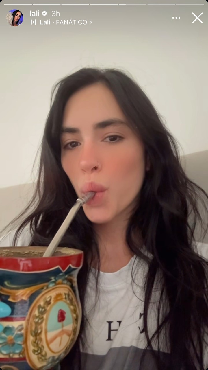 Lali Espósito compartió un video con su canción Fanático, dedicada a Javier Milei. Foto: Instagram