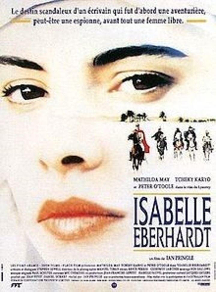 Afiche de un filme sobre la vida de Isabelle Eberhardt. / Archivo