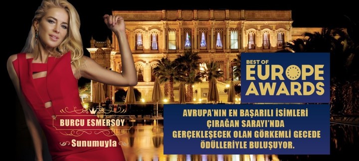 Así promocionan el evento en el que será premiada Wanda Nara. 