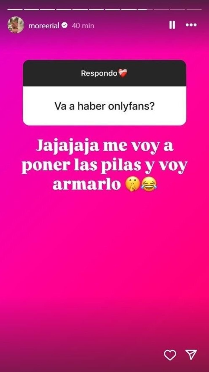 Morena Rial quiere abrirse una cuenta de OnlyFans. Foto: Instagram