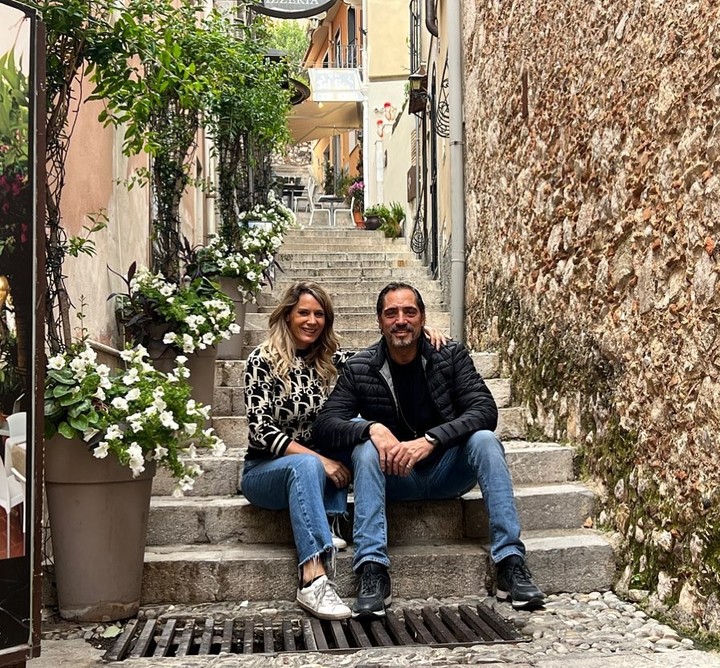 La historia de amor de Rocío Marengo y Eduardo Fort. Foto: Instagram