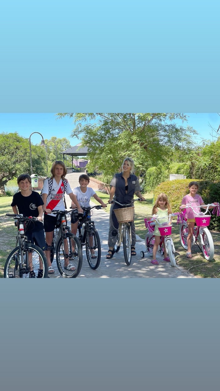 Wanda Nara rememoró épocas felices con sus hijos para celebrar el cumpleaños de Benedicto. Foto: Instagram