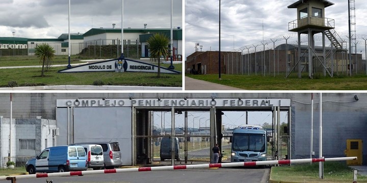 Cárceles federales de piñero, Marcos Paz y Ezeiza