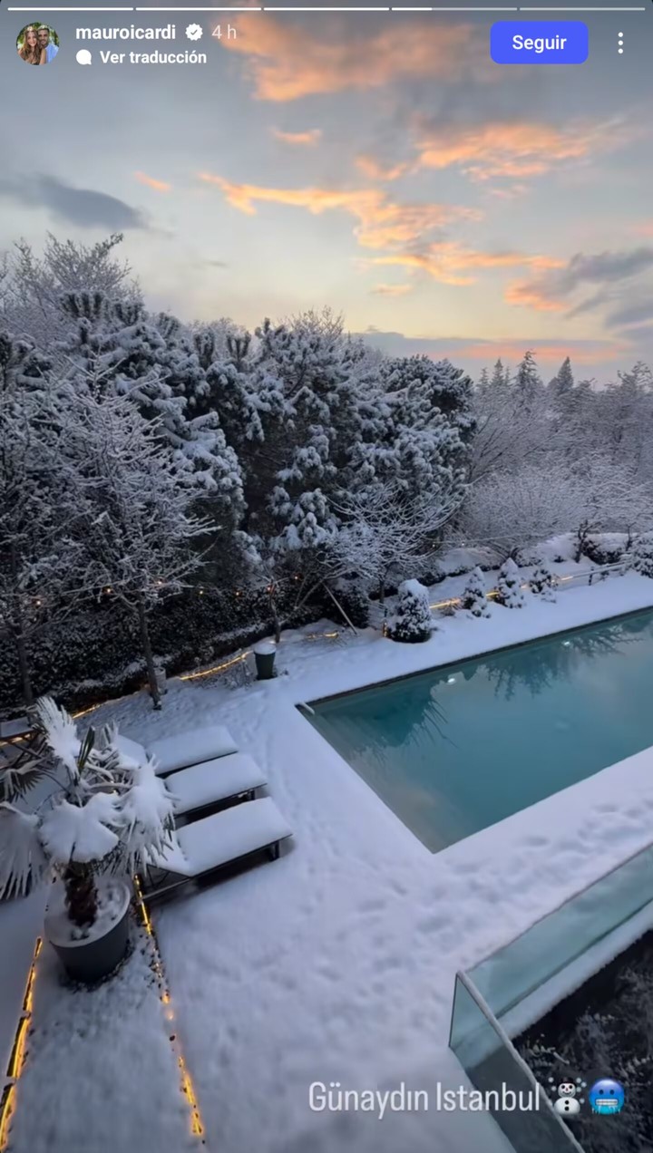 Así estaba la casa de Mauro Icardi en Turquía. Foto: Instagram