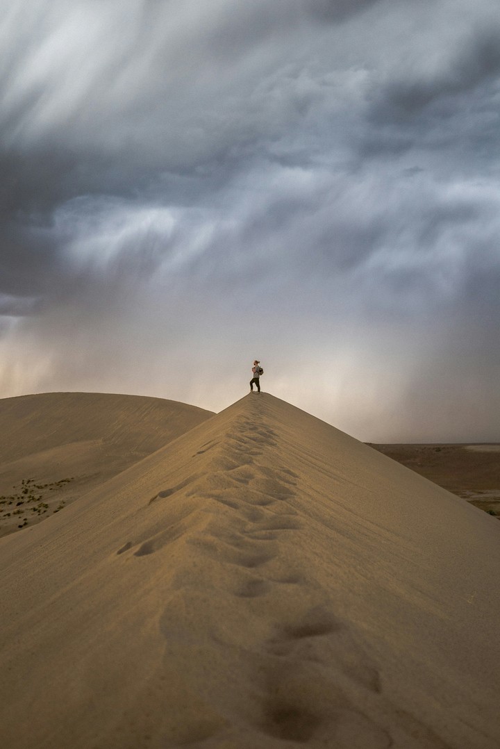 Científicos lograron provocar lluvia en el desierto gracias a la instalación de paneles solares. Foto: Unsplash.