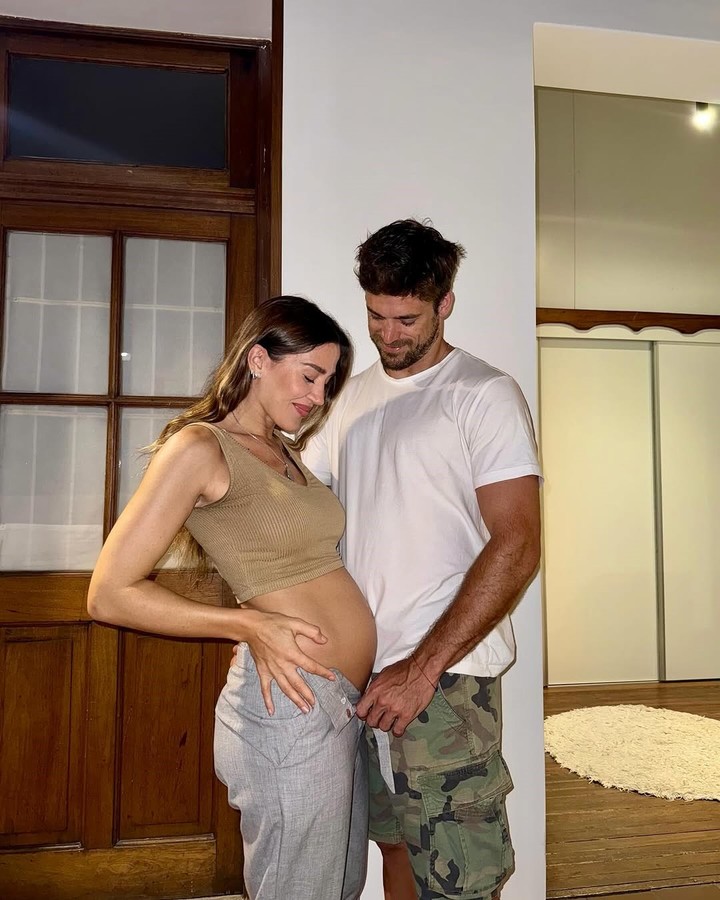 Jimena Barón espera su primer hijo junto a Matías Palleiro. Foto: Instagram