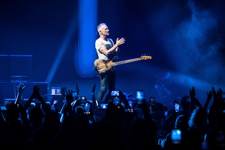 Sting agotó un Movistar Arena y agregó otra fecha para este lunes 24. Foto de prensa