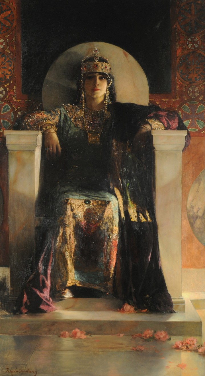 La Emperatriz Theodora (1887). Jean Joseph Benjamin-Constant. 